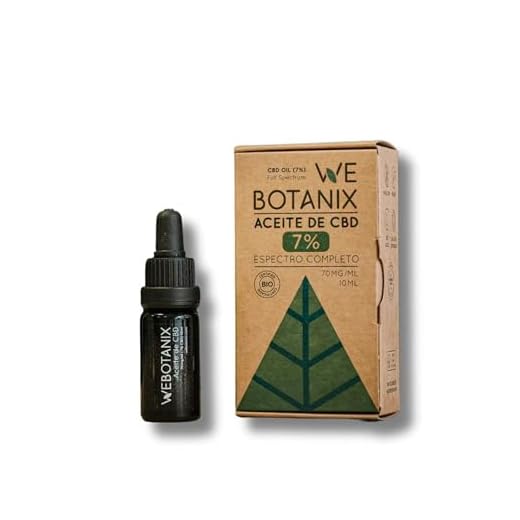 WeBotanix | Aceite CBD 7% | CBD Oil | Aceite de CBD | Aceite CBD Puro Medicinal | CBD Full Spectrum | Aceite de Cáñamo | Gotas CBD | Essential CBD Extract | 100% Natural | Uso Tópico | 10 ml.