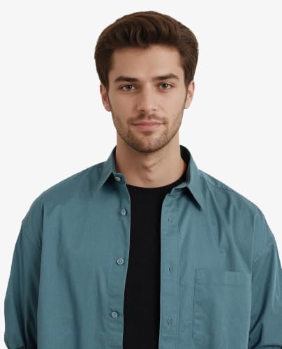 Image of Rare Rabbit Boxy fit Plain Shirt