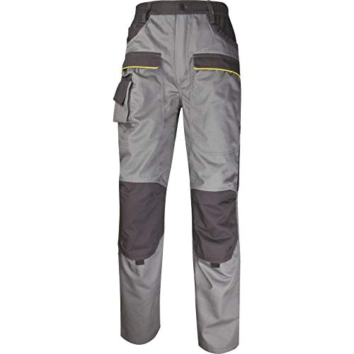 Delta plus - Pantalon mach 65/35 poliester algodón gris talla xl