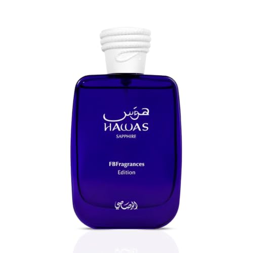 Image of RASASI Hawas Sapphire X FBFragrances Edition Eau de Parfum Spray 100ml (3.4 oz)