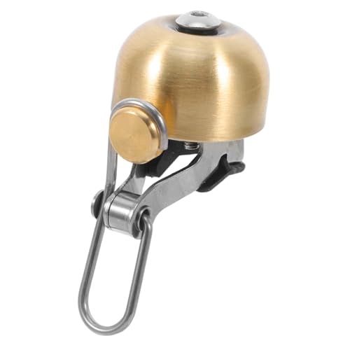 VICASKY Retro Style Mountain Bike Horn with Clear Ringing Tone Versatile Fit for Folding and Bikes Durable Resistant Copper Material