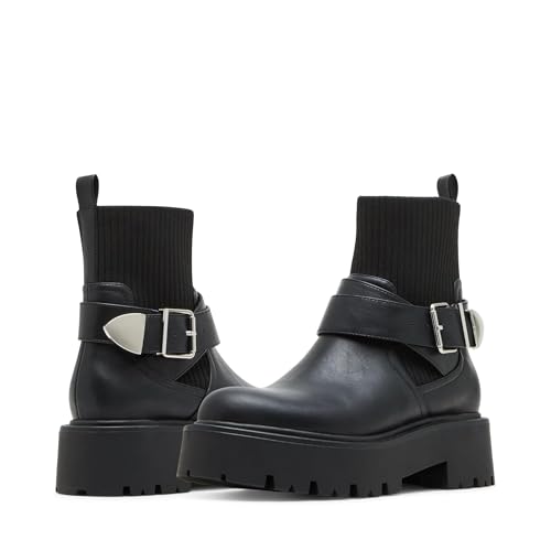 Madden Girl Women's Ccryptic Combat Boot, Black...