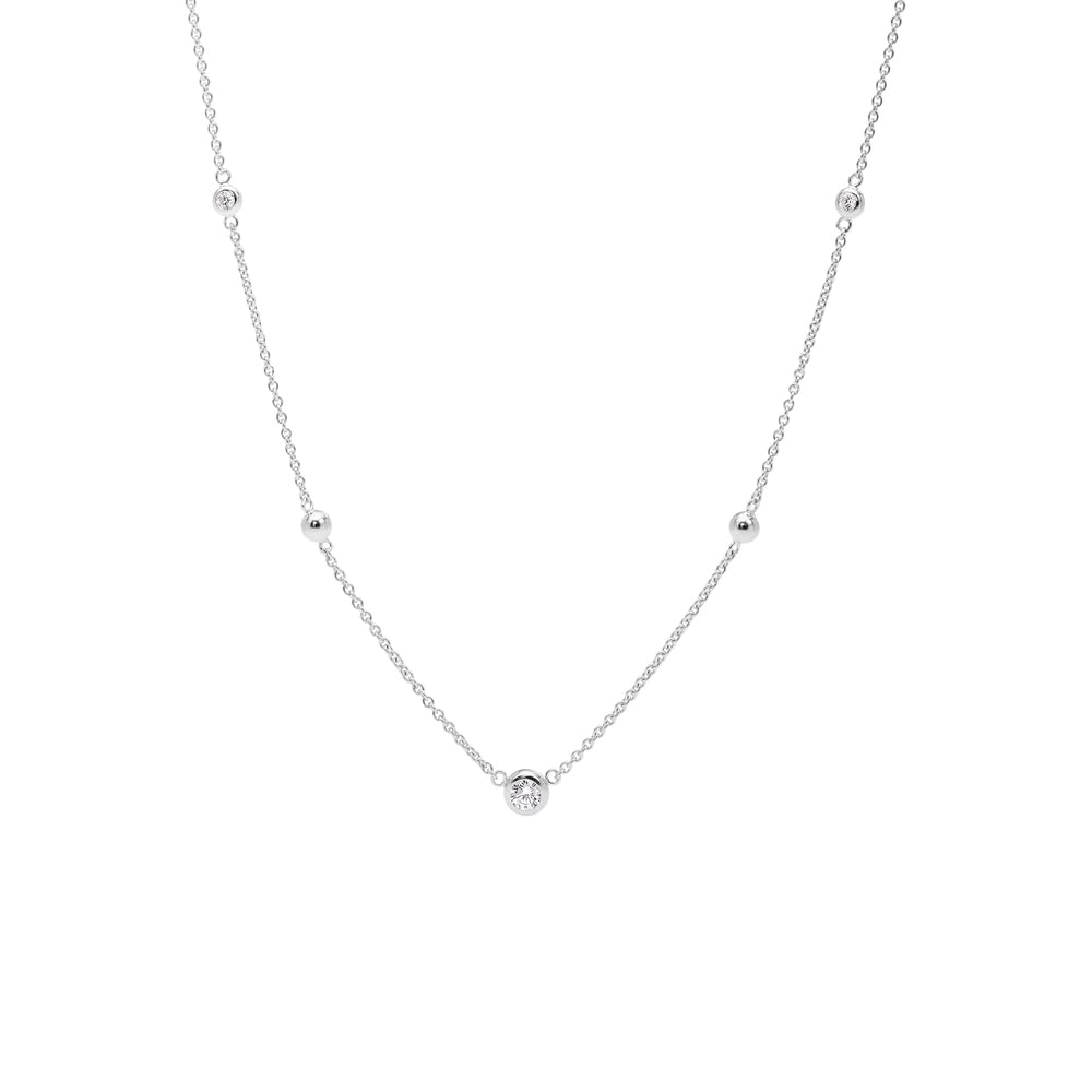 FOSSIL Halskette Schmuck Geschenk Silber 925 Halsschmuck