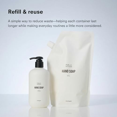 Image of Public Goods Hand Soap | Soap for Kitchen & Bathroom | 12 Fl Oz Bottle