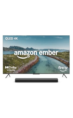 Amazon Ember 65" QLED Series with Fire TV (newest model) with Fire TV Soundbar Plus - image 1