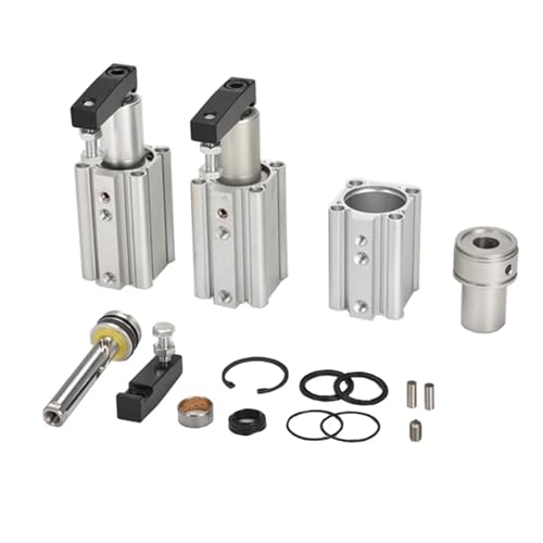 Cylindre de serrage rotatif à pivotement arrière 90° MKB12 double effet - 4