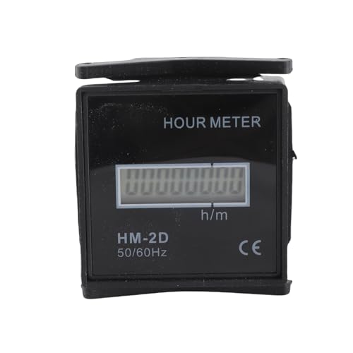 [CARATTERISTICHE DI FUNZIONAMENTO INTELLIGENTE] La funzione di memoria intelligente mette automaticamente in pausa il cronometraggio durante le interruzioni di corrente e riprende l'accumulo quando ritorna la corrente.Il chiaro display LCD offre un'eccellente visibilità, mentre il design con montaggio su guida consente una rapida installazione nei pannelli di controllo e negli armadietti delle apparecchiature.