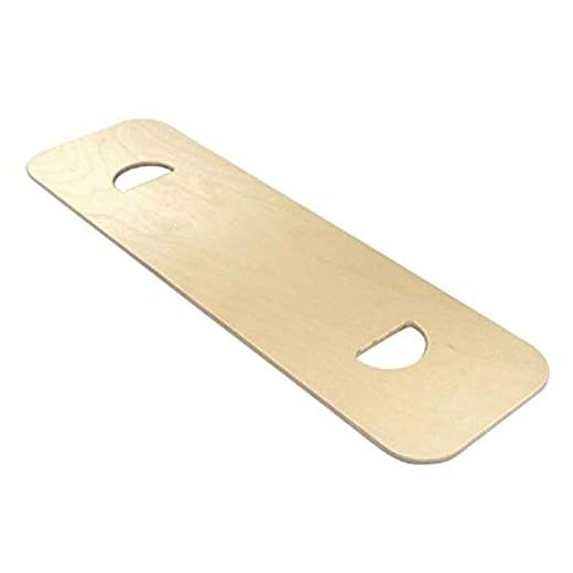 Therafin SuperSlide Wooden Transfer Board with Side Hand Holes