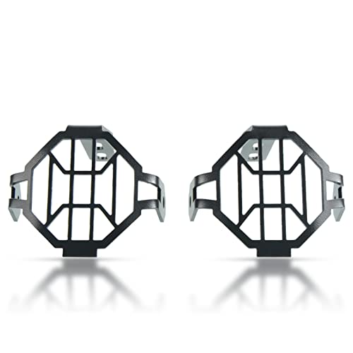 Protection antibrouillard BMW R1200GS en grille acier durable