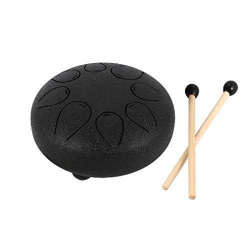 Tambour de 5,5 pouces steel tongue drum mini tambour acier languettes