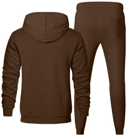 JMIERR Men's Tracksuit & Joggers 2 Piece Outfits Sweatpants Sweatsuit Set Sweatshirt Hoodies - Image 2
