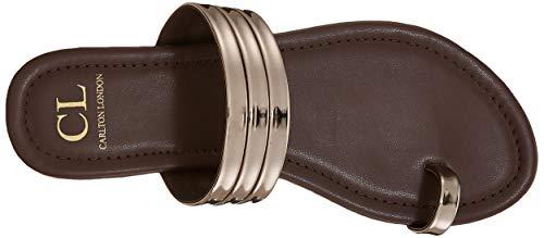 Image of Carlton London womens Grey Fashion Sandals Fashion Sandals