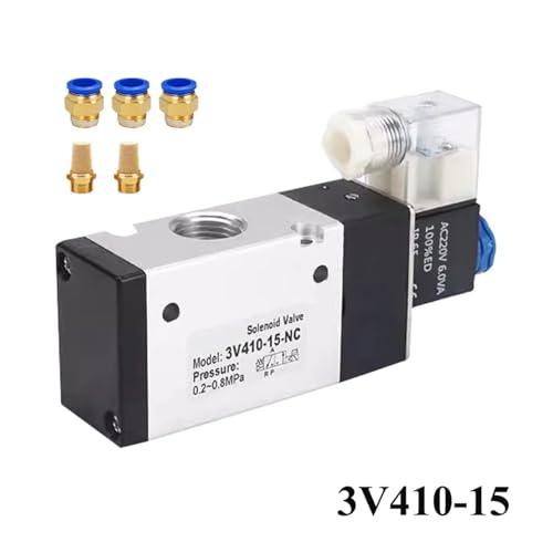 Électrovanne pneumatique 3/2 normalement fermée ouverte commutation rapide - 4