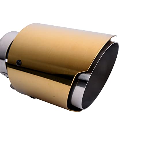 Silenciador universal de escape para coche tubo de acero inoxidable Golf 5