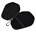 RiToEasysports EVA Table Tennis Racket Case with Geometric Patterns, 2 Paddle Storage, Water-Resistant Material, Metal Zipper
