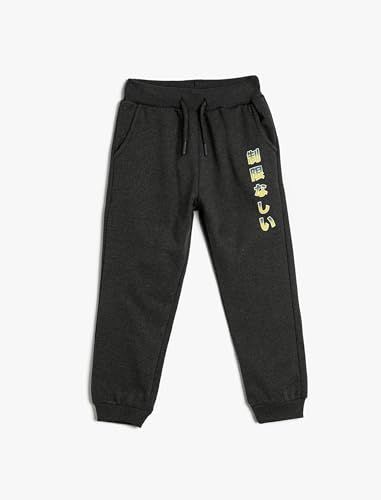 Sweatpants garçons gris avec poches et cordon Koton