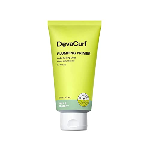 Gel de imprimación Plumping Primer de DevaCurl para unisex, gel de 5 onzas