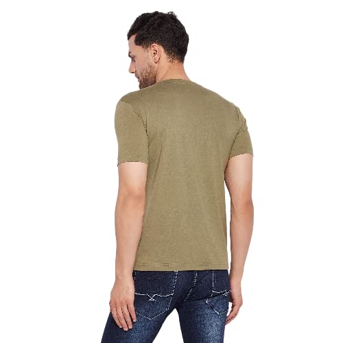 Image of Orewa Men Men's Solid Regular Fit T-Shirt