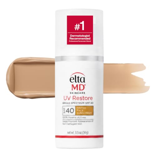Eltamd Uv Restore Tinted 100% Mineral Face Sunscreen
