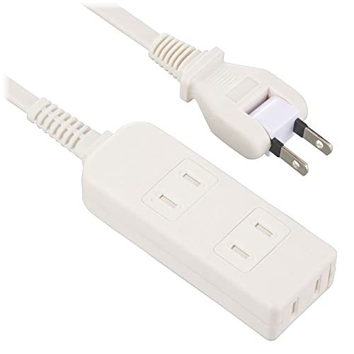オーム電機 電源タップ ホコリシャッター いたずら感電防止対策 フリープラグ 安全タップ 3個口 10m ホワイト HS-T310SFW-22 00-1625 OHM
