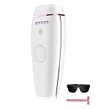 IPL Haarentfernungssystem für Frauen,500.000 Blitze Haarentfernungsgerät Permanent und schmerzlos Entfernen Sie unerwünschte Gesichtsarmpit Bikini Bein Körperhaar Heimgebrauch
