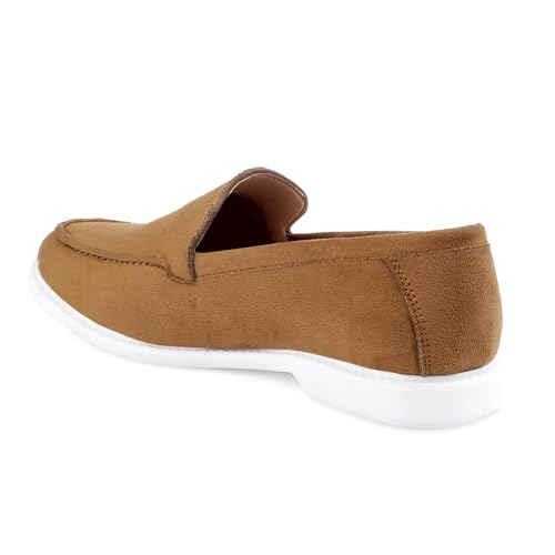 Image of BXXY Men's Suede Material Casual Loafer and Moccasion Outdoor Shoes