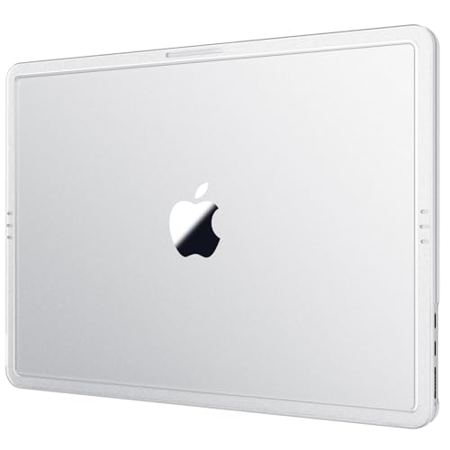 Image of Soonjet for MacBook Air 15 inch Case M5 M4 M3 M2 2026-2023 | Anti Crack Upgrade | Matte Protective Hard Shell Laptop Cover | Frost Clear