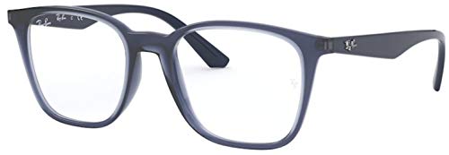 Image of Ray-Ban Unisex Rx7177f Low Bridge Fit Square Prescription Eyeglass Frames