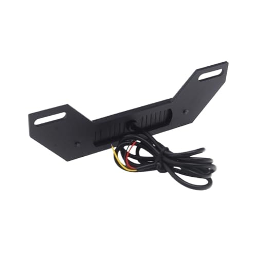 Feux arrière moto feu frein LED universel auxiliaire avec support plaque