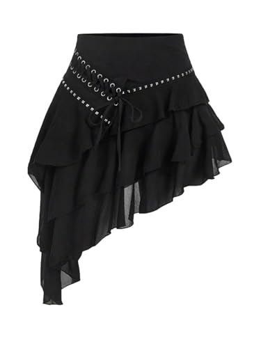 Shopoholic Women's Reversible Wrap Skirt - Boho Floral Print Hippy Skirt With Popper Snap - View #8