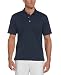 Cubavera Men's Essential Textured Performance Polo Shirt, Dress Blues, X-Large