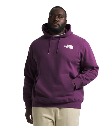 THE NORTH FACE Men's Box NSE Pullover Hoodie (Standard and Big Size), Black Currant Purple, Medium