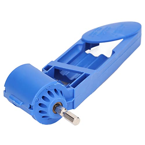 Affûteur de Foret, Outil de Meulage ABS Auto-centrage pour Outils électriques de Meuleuse (Bleu)