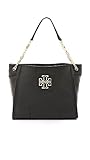 Tory Burch Small Britten Leather Tote Black Handbag New