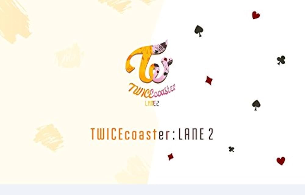 TWICE サイン入りアルバム TWICEcoaster TWICE [TWICE COASTER : LANE 1] All Member Autographed Signed