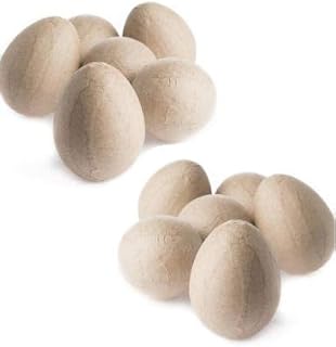 Package of 12 Paper Mache Easter Eggs | DYI Craft Eggs