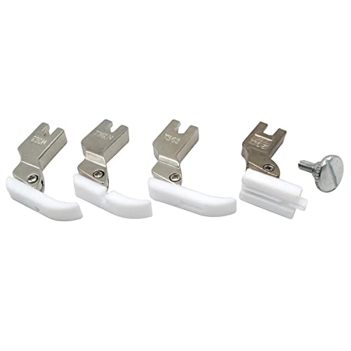 Set de 4 Pies Zipper High Shank para Máquinas de Coser miniatura 1