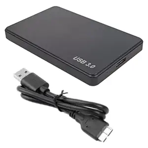 CARE CASE Portable External Hard Disk Drive - 500 GB USB 3.0 for PC Laptop Windows Black (500 GB)
