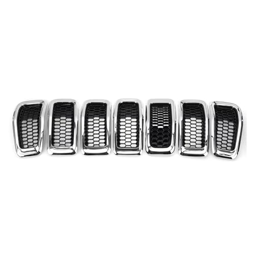 Rejilla frontal para Jeep Cherokee 2014-2018 que renueva tus insertos desgastados 2