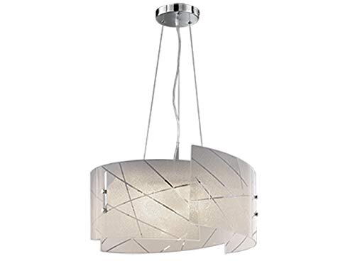 Adatto per 3 lampadine E27 fino a massimo 40 W (non inclusa).