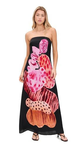 Abstract Noir Kora Maxi by The Wolf Gang - Main Image