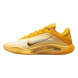 A'One Sunshine A'ja Wilson Basketball Shoes (University Gold/Topaz Gold/Soft Yellow/Metallic Gold) Size 7