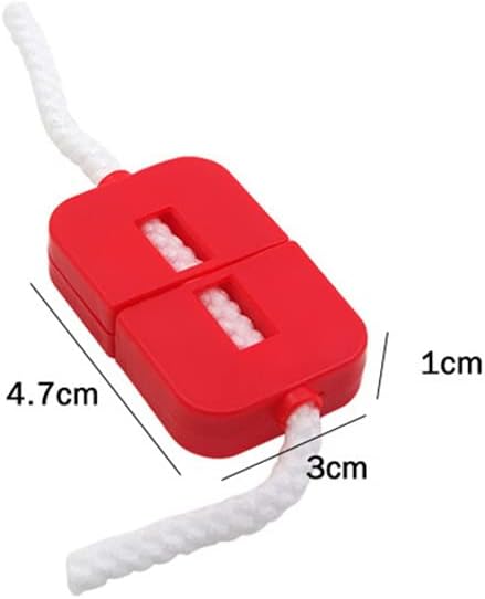 SUMAG Zig Zag Rope (Small) Magic Tricks Broken Rope to Be Restore Reverted Magic Close up Street Illusions Gimmicks Mentalism Prop