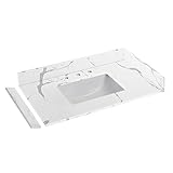 EQLOO 36 in.W x 22 in.D Quartz...