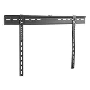 Xantron® PRO-SS800 Feste Wandhalterung Fernseher 37-80 Zoll/VESA 200x200 bis 800x400 / TV Halterung Wand max. 65kg / TV Wandhalterung flach/Minimaler Wandabstand - inkl. Montagematerial