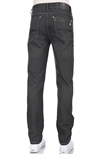 Eagle Blue Jeans Men Grey Coating Slim Straight Jeans2