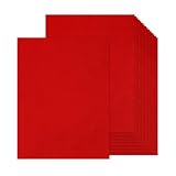 100 Sheets Red Cardstock 8.5 x 11 Red Construction Paper, Goefun 80lb Card Stock Paper for Christmas, Valentines, Invitations and Craft