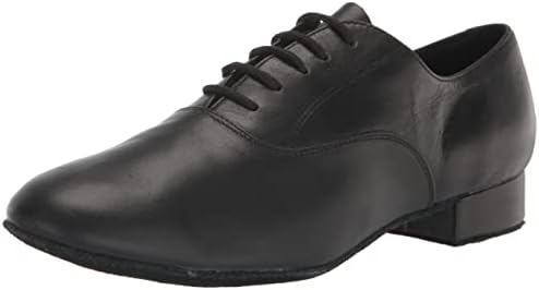 Very Fine Men's Wide Adrian Leather Ballroom Salsa Tango Waltz Latin Smooth Swing Dance Shoe Black US 11 Wide