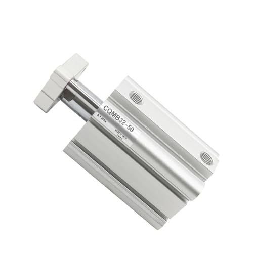 Vérin pneumatique double effet CQMB50 actionneur guidé compact 75mm