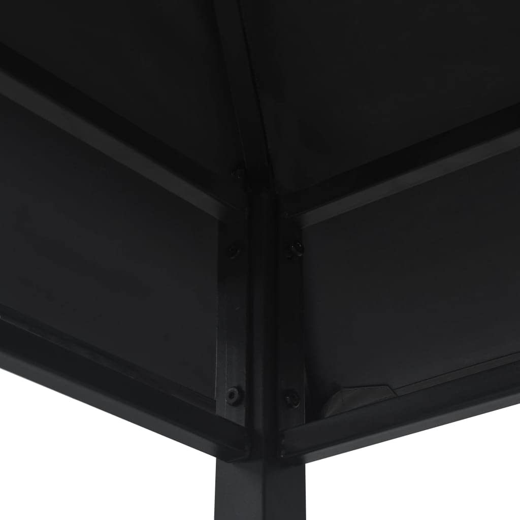 Gazebo Per Barbecue,Gazebo Giardino,Tende Per Gazebo Adatto Per Terrazze, Balconi, Piscine, Giardini, Campeggio, Eventi 240x150x255 Cm Antracite in Acciaio